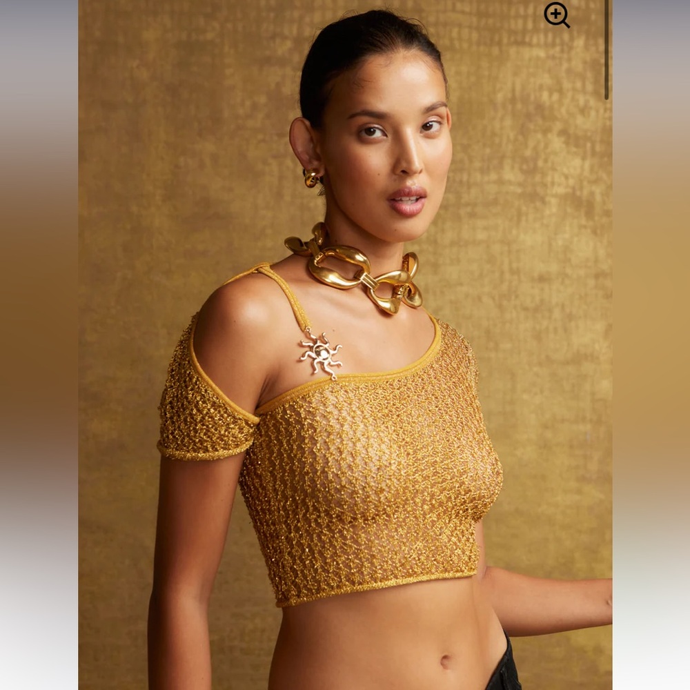 🌞✨ House Of Sunny Sun Dial Knit Top in Medium